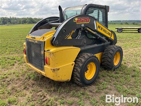 l228 skid steer new holland tire|new holland 228 for sale.